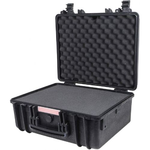  Monoprice Weatherproof / Shockproof Hard Case - Black IP67 level dust and water protection up to 1 meter depth with Customizable Foam, 19 x 16 x 8