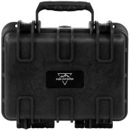 Monoprice Weatherproof/Shockproof Hard Case - Black IP67 Level dust and Water Protection up to 1 Meter Depth with Customizable Foam, 12 x 10 x 6