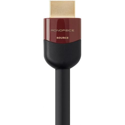  Monoprice Cabernet Ultra Series Active High Speed HDMI Cable - 40ft - Black, 4k @ 60Hz 18Gbps 26AWG YUV 4:2:0 CL2