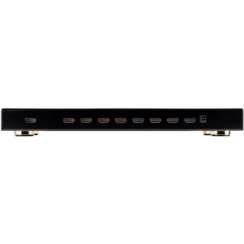  Monoprice Blackbird 4K 1X16 HDMI Splitter - Black | 4k @ 30Hz, HDCP 1.2 Compliant, 3D Support and Dolby TrueHD Support