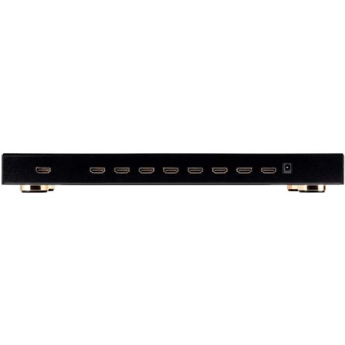 Monoprice Blackbird 4K HDMI 1x4 Splitter Extender with IR, Loop Out, EDID, POC with 4 Receivers, 50m, 164ft - (118786)