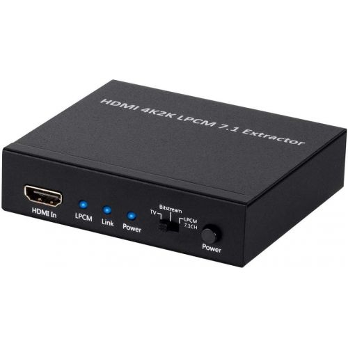  Monoprice BlackbirdTM 4K Series 7.1 HDMI Audio Extractor