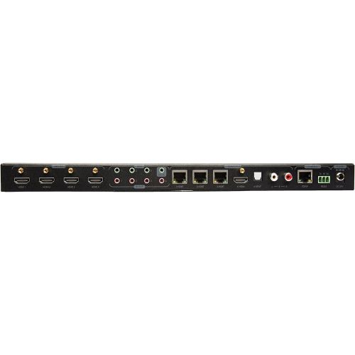  Monoprice Blackbird 4K 4x4 HDBaseT Matrix with 3 Receivers, 70m, IR, SPDIF, RCA, TCPIP, RS232, EDID, HDCP 2.2