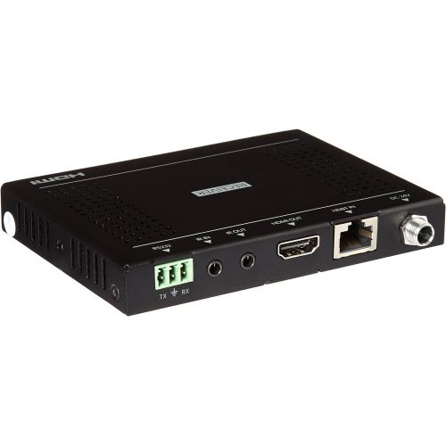  Monoprice Blackbird 4K HDBaseT 1x4 Splitter Extender with PoC, EDID, IR, RS232, and 4 Receivers