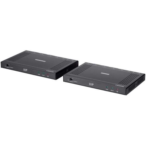  Monoprice Blackbird 4K HDBaseT Extender Kit, 100m, HDR, HDMI 2.0, HDCP 2.2, Ethernet, 2 Way PoH and Bi Directional IR