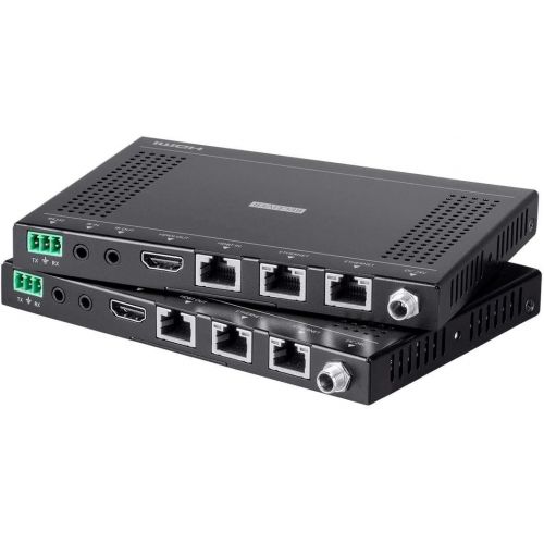  Monoprice Blackbird 4K HDBaseT Extender Kit, 100m, HDR, HDMI 2.0, HDCP 2.2, Ethernet, 2 Way PoH and Bi Directional IR