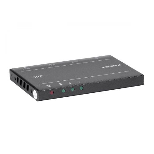  Monoprice Blackbird 4K Pro 1x2 Ultra Slim HDMI Splitter -Black | 4K @ 60Hz, HDCP 2.2 Compliant, HDR, And EDI Detection