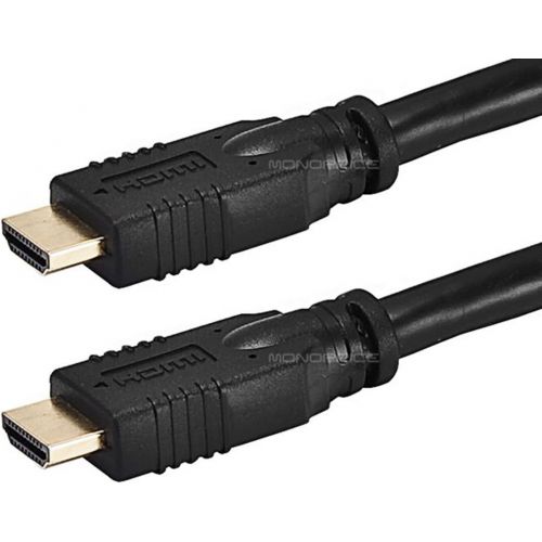  Monoprice Commercial 131ft 24AWG CL2 Standard HDMI Cable w Built-in Equalizer - Black