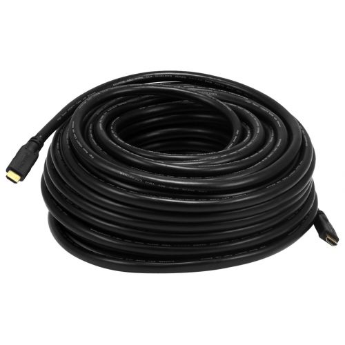  Monoprice 100ft 22AWG CL2 Standard HDMI Cable With Ethernet - Black