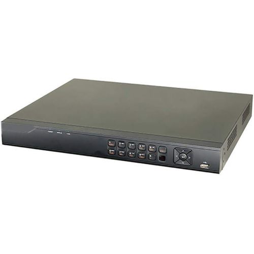  Monoprice 16CH HD-TVI DVR 5 in 1 H.265+  1-4 Channel Support up to 3MP HD-TVI  Up to 2CH 4MP IP Cameras  Up to 4K (3840X2160) HDMI