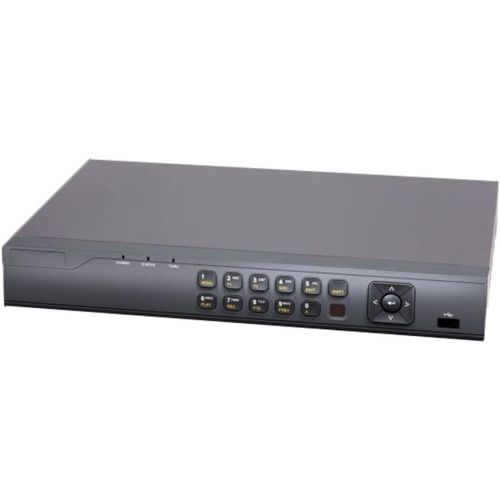  Monoprice 4CH 1080P NVR Up to 6 MP Recording HDMI and VGA Output H.265+