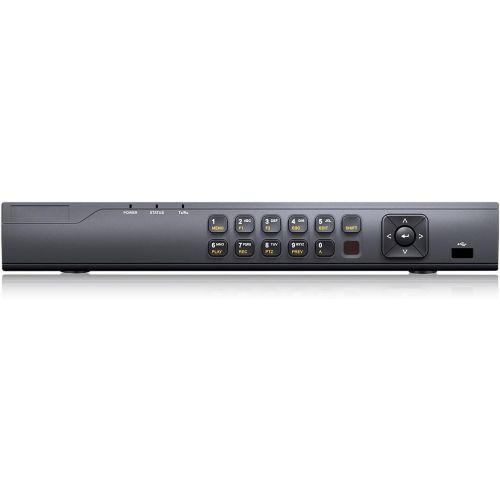  Monoprice 4CH 1080P NVR Up to 6 MP Recording HDMI and VGA Output H.265+