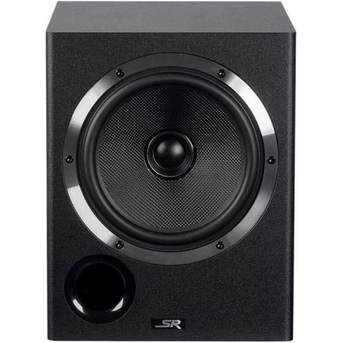  Stage Right 6.5-inch Powered Coaxial Studio Multimedia Monitor Speakers (Pair)
