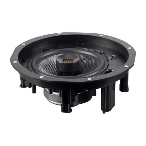  Monoprice Amber Ceiling Speakers 6.5-inch 2-Way Carbon Fiber with Ribbon Tweeter (Pair)