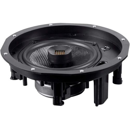  Monoprice Amber Ceiling Speakers 6.5-inch 2-Way Carbon Fiber with Ribbon Tweeter (Pair)