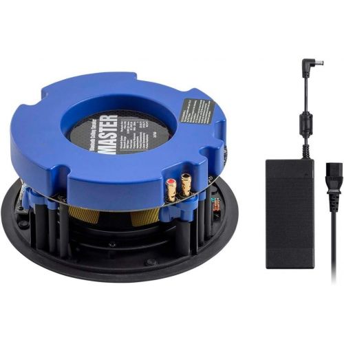  Monoprice Caliber 60-Watt Powered 6.5in Ceiling Speakers Fiber 2-Way with Bluetooth