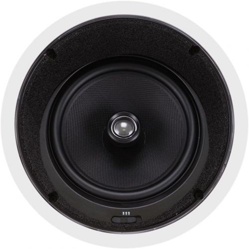  Monoprice Caliber In Ceiling Speakers 8 Inch Fiber 2-Way with 15° Angled Drivers (pair) - 104929