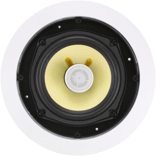 Monoprice Caliber In Ceiling Speakers 8 Inch Fiber 2-Way with 15° Angled Drivers (pair) - 104929