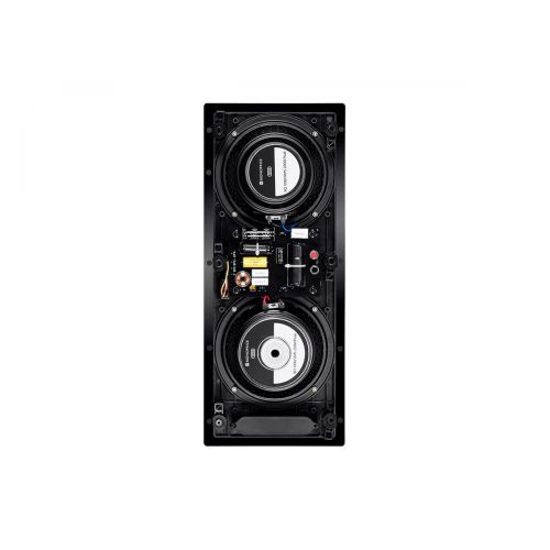  Monoprice Amber in-Wall Speaker 6.5-inch 3-Way Carbon Fiber Column with Ribbon Tweeter (Each)