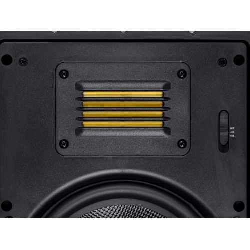  Monoprice Amber in-Wall Speaker 6.5-inch 3-Way Carbon Fiber Column with Ribbon Tweeter (Each)