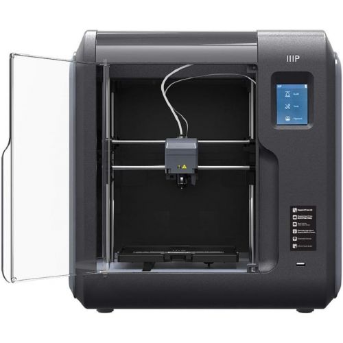  Monoprice Voxel 3D Printer - Black with Removable Heated Build Plate (150 x 150 x 150 mm) Fully Enclosed, Touch Screen, Assisted Level, Easy Wi-Fi, 8GB Internal Memory
