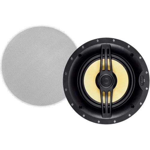  Monoprice Caliber In Ceiling Speakers 5.25 Inch Fiber 2-Way (pair) - 104102