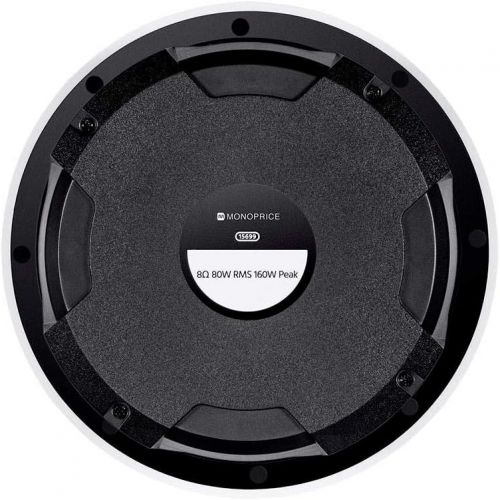  Monoprice Caliber In Ceiling Speakers 8 Inch Fiber 2-Way (pair) - 104104