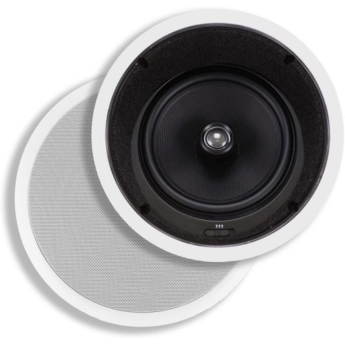  Monoprice Caliber In Ceiling Speakers 8 Inch Fiber 2-Way (pair) - 104104