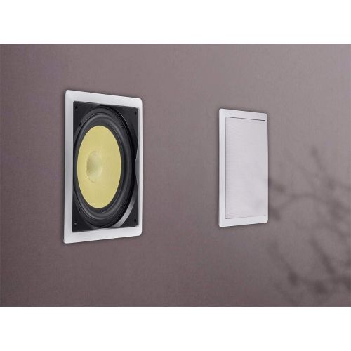  Monoprice Caliber In Wall Speakers 8 Inch Fiber 3-Way (pair) - 106816