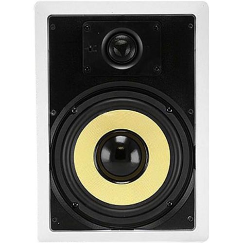  Monoprice Caliber In Wall Speakers 8 Inch Fiber 3-Way (pair) - 106816