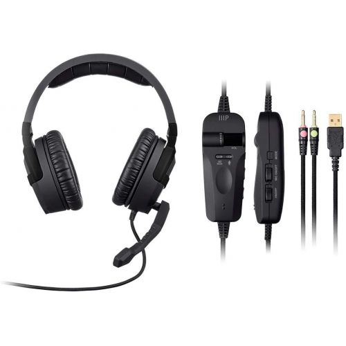  Monoprice MP PC Gaming Headphone with ANC and Multiple DSP Modes