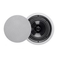 Monoprice Aria Ceiling Speakers 8 inch Polypropylene 2-Way (Pair) - 118588