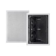 Monoprice Alpha In Wall Surround Speaker Dual 5.25 Inch Carbon Fiber 2-way Vari-Angled (single) - 113687