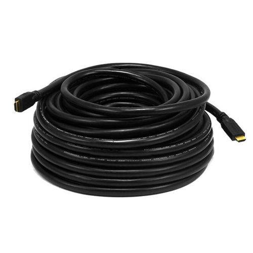  Monoprice Commercial 75ft 22AWG CL2 Standard HDMI Cable With Ethernet - Black