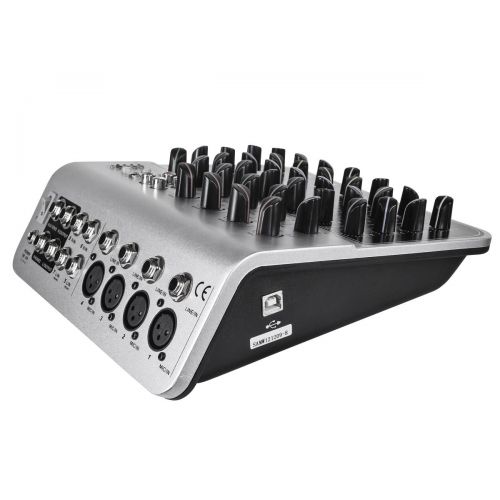  Monoprice 615808 8-Channel Audio Mixer with USB