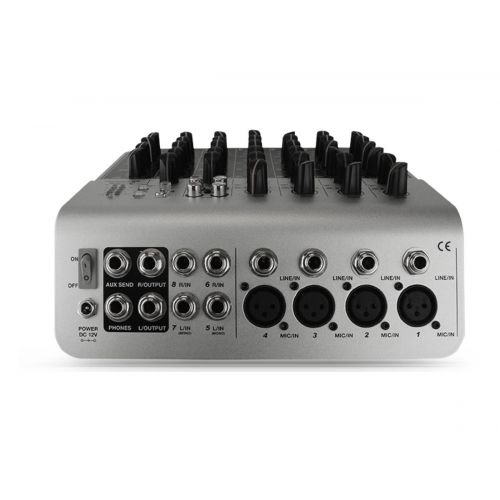  Monoprice 615808 8-Channel Audio Mixer with USB