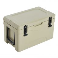 Monoprice Outsunny 32 Quart Rotomolded Outdoor Portable Camping Cooler and Ice Chest Box