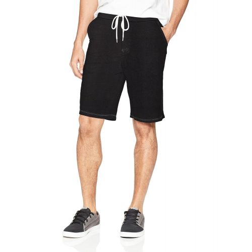  Monrow Mens Heather Fleece Vintage Shorts