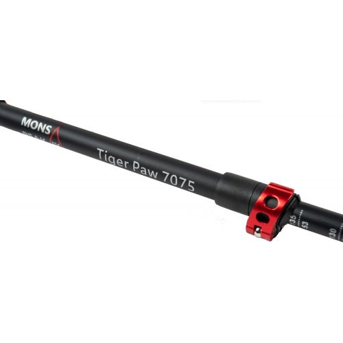  Mons Peak IX Tiger Paw 7075 Trekking Poles for Hiking, Trekking, Walking, Snowshoeing - Cork Grip, Collapsible, Adjustable and Lightweight Poles