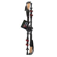 Mons Peak IX Tiger Paw Carbon Trekking Poles for Hiking, Trekking, Walking, Snowshoeing - Cork Grip, Ultralight, Collapsible and Adjustable Poles