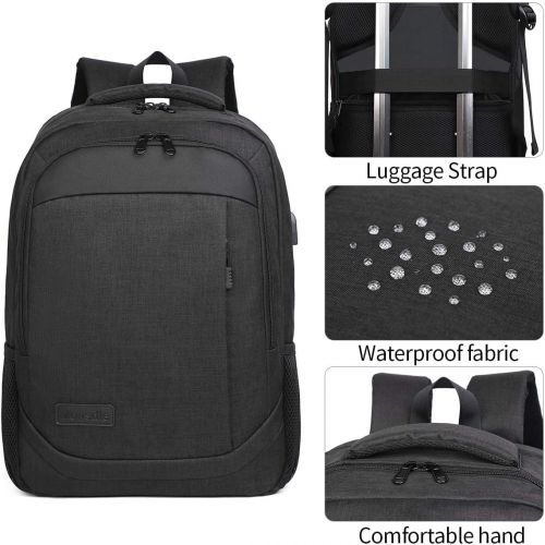  [아마존베스트]Monsdle Travel Laptop Backpack Anti Theft Water Resistant Backpacks School Computer Bookbag Fits 15.6 Inch Laptop