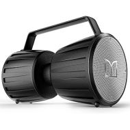 Monster Adventurer Force Bluetooth Speaker IPX7 Waterproof Speaker 5.0 with Microphone Input, 80W Portable Bluetooth Speakers with 40H Playtime for Indoor Outdoor Party, Black