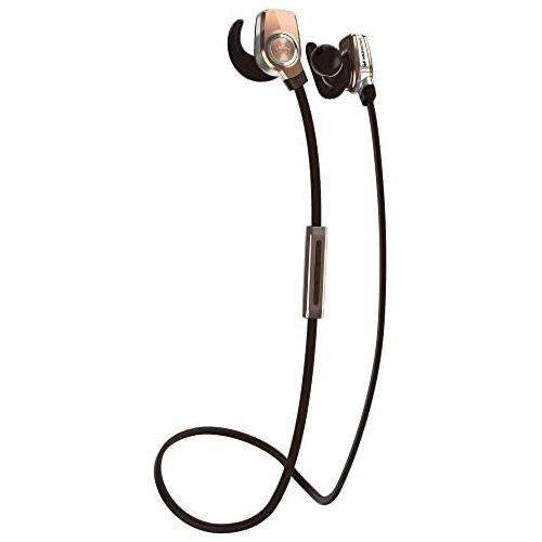  Monster Cable Elements In-Ear Headphones, Rose Gold-Noise Isolation, Sweat proof, Ultra lightweight design, 50Ft wireless range