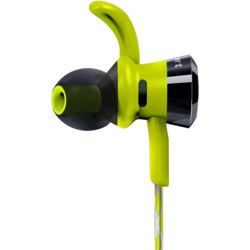  Monster Cable iSport Victory In-Ear Wireless Headphones with Built-In Mic, Green, Sports Headphones, Running, Noise Isolation