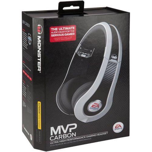  Monster EA SPORTS MVP Carbon On-Ear Headphones (White)