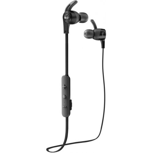  Monster iSport Achieve Wireless in-Ear Sweat-Proof Bluetooth Sport Headphones, Black (137089-00)