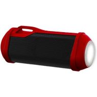 Monster Firecracker High Definition Bluetooth Speaker in Red - portable bluetooth wireless speaker for outdoor, camping