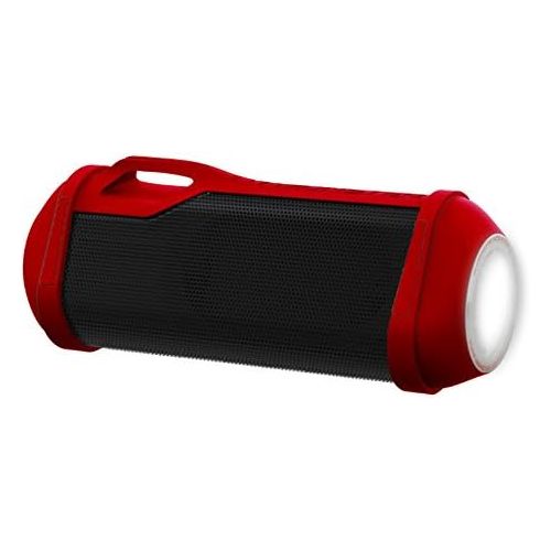  Monster Firecracker High Definition Bluetooth Speaker in Red - portable bluetooth wireless speaker for outdoor, camping