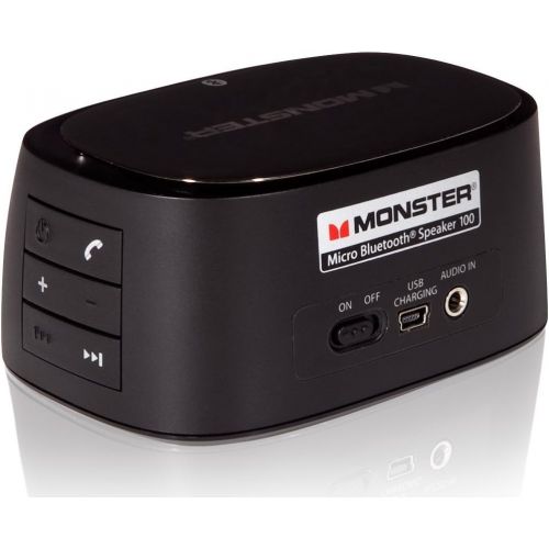  Monster ClarityHD Precision Micro Bluetooth Speaker, Black