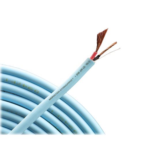 Monster Cable S16-2-CL EZ1000 Standard 162 UL CL3-Rated Speaker Cable(Light Blue) (1000ft. Spool)